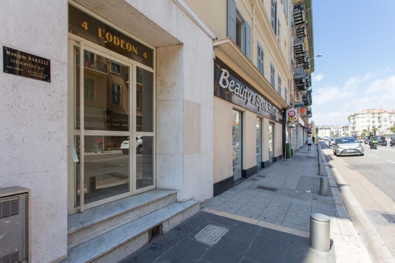 Odeon Appartement Niza Exterior foto